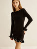 Bora | Elegantes Rüschenspiel Kleid