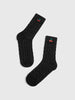 Lisa | Kirschen bestickte Twist-Socken