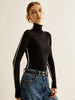 Leonie | Stilvoller Woll-Mix Pullover mit Stehkragen