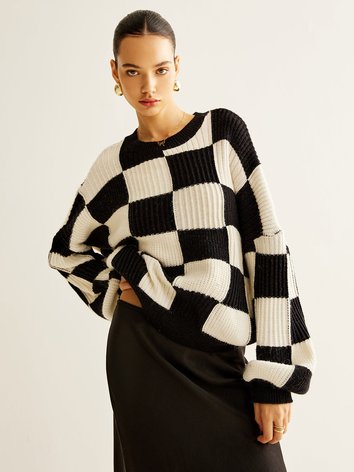 Leo | Stilvoller Color Block Pullover