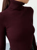 Clara | Minimalistisches Rollkragen-Top aus Feinstrick