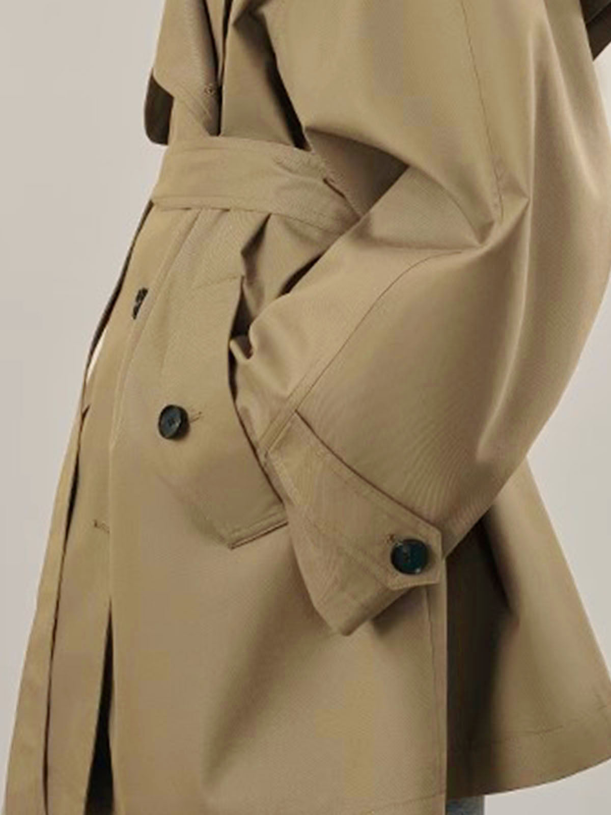 Sabine | Lässiger Gürtel-Trenchcoat