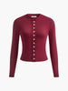 Clara | Elegante Kurzbluse mit Knopfleiste