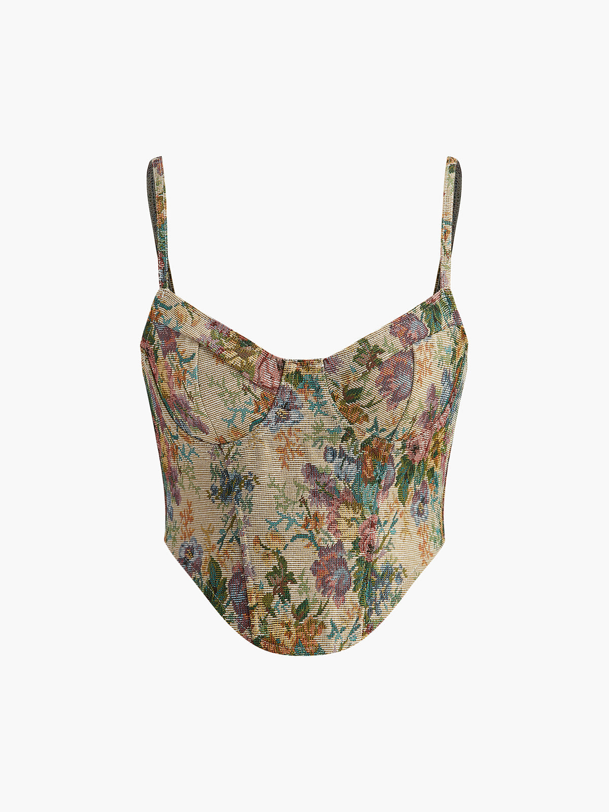 Emilia | Retro Floral Corsage