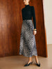 Luisa | Eleganter Midi-Rock mit Leopardenprint