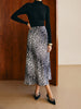 Luisa | Eleganter Midi-Rock mit Leopardenprint