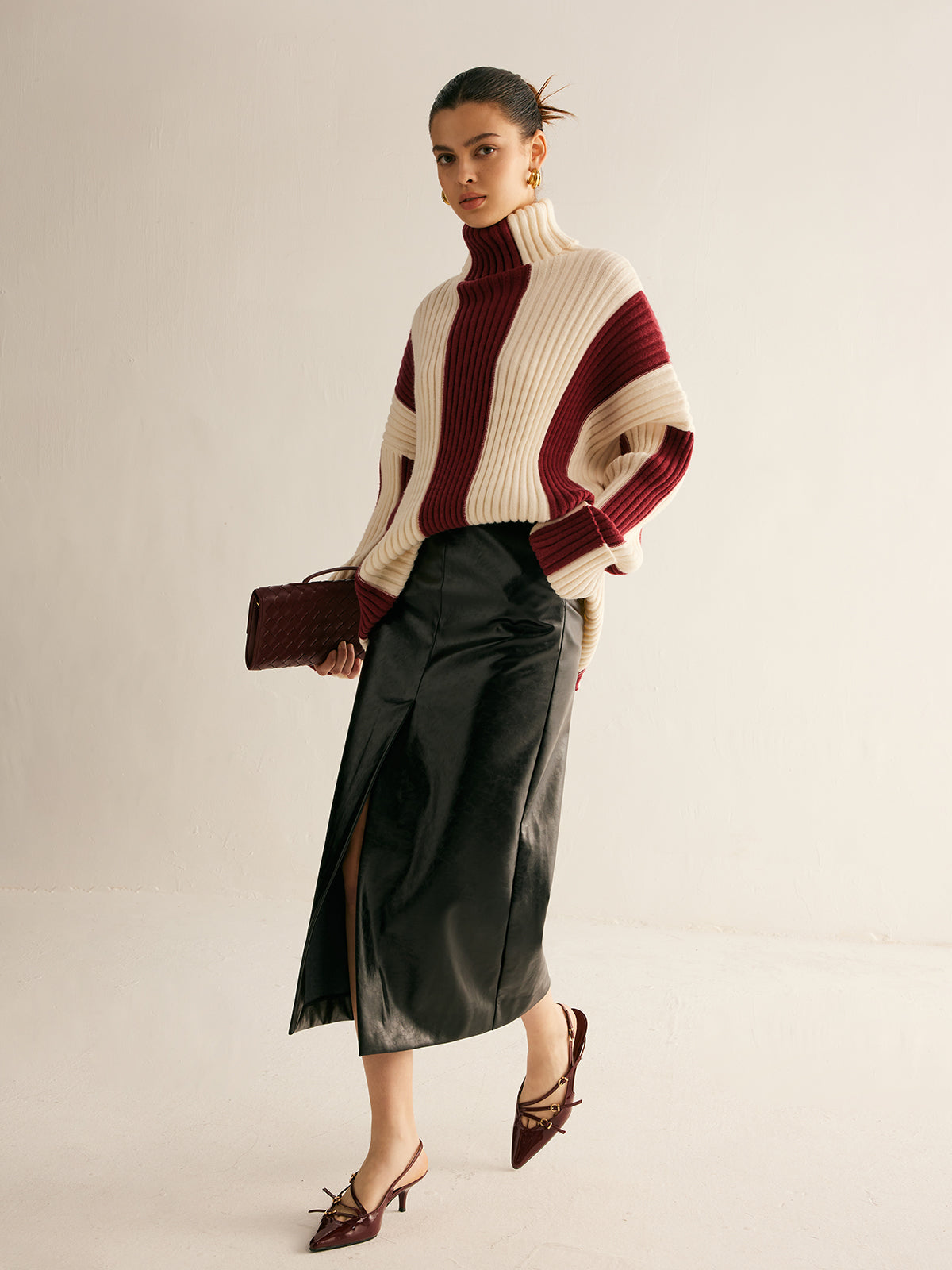 Matti | Eleganter Colorblock-Pullover