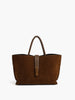 Emilia | Elegante Wildlederimitat Tasche