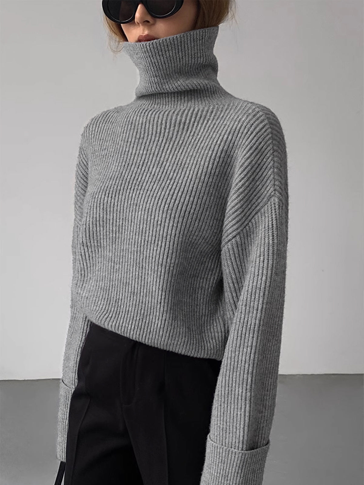 Lars | Eleganter Rollkragenpullover