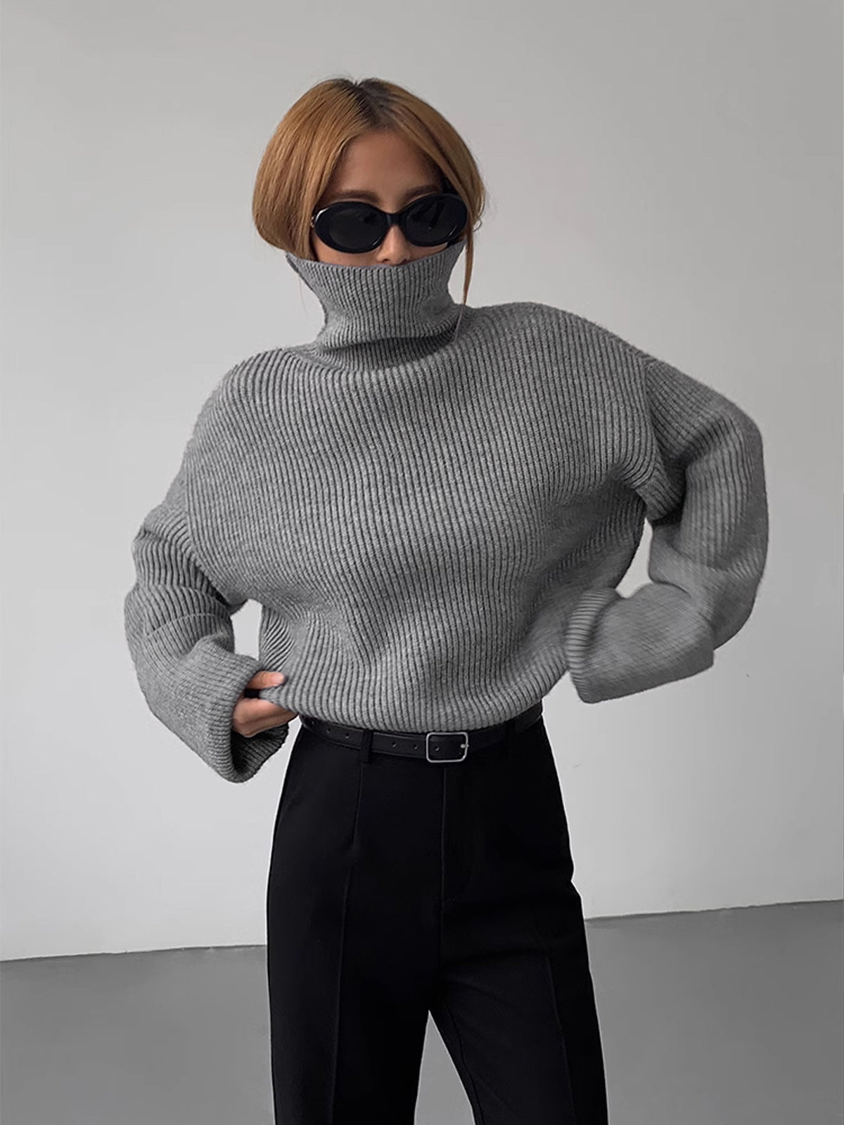 Lars | Eleganter Rollkragenpullover