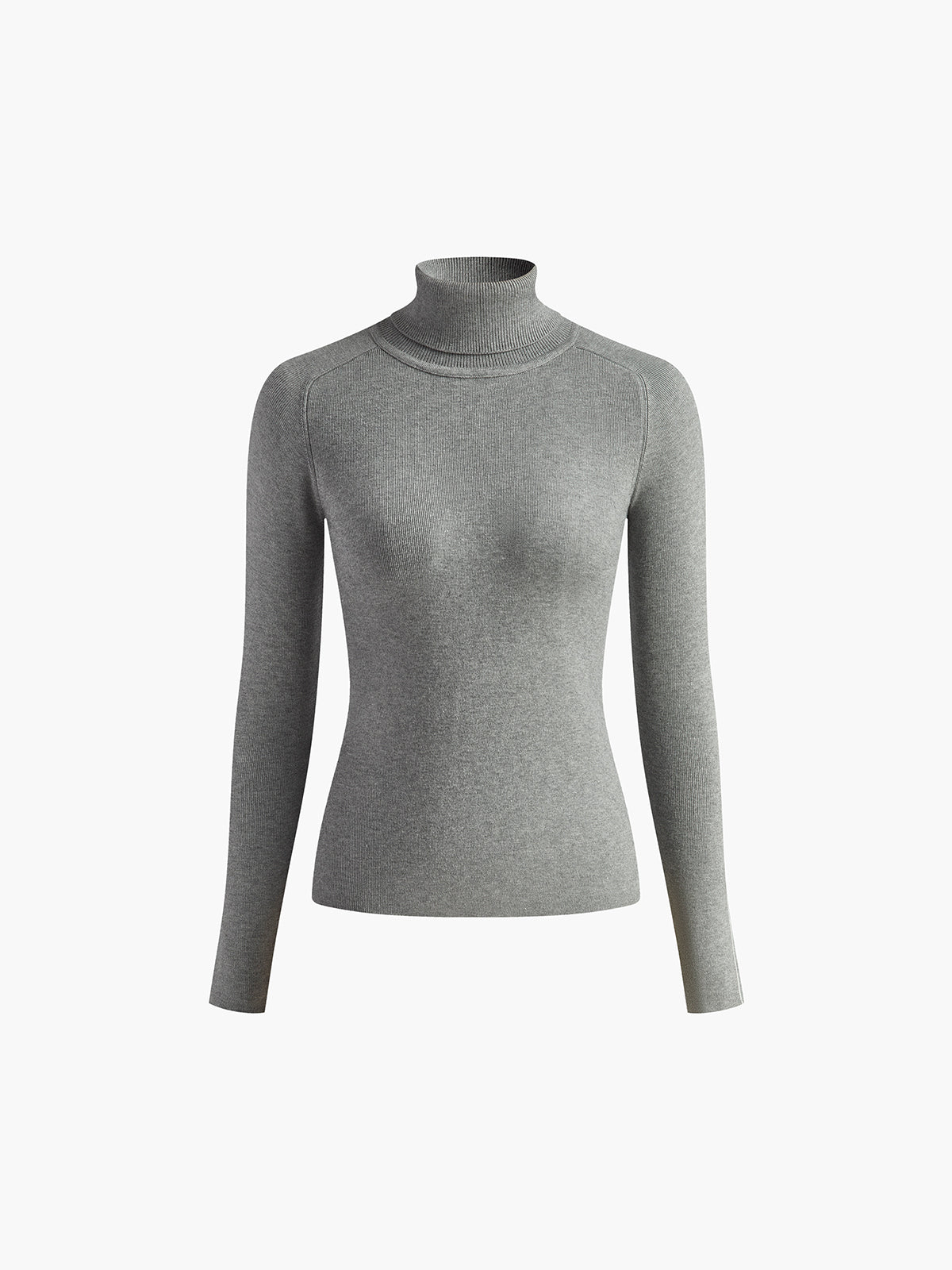 Tim | Eleganter Turtleneck-Pullover mit Kontrast-Bindungen