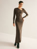 Klara | Elegantes asymmetrisches Maxikleid