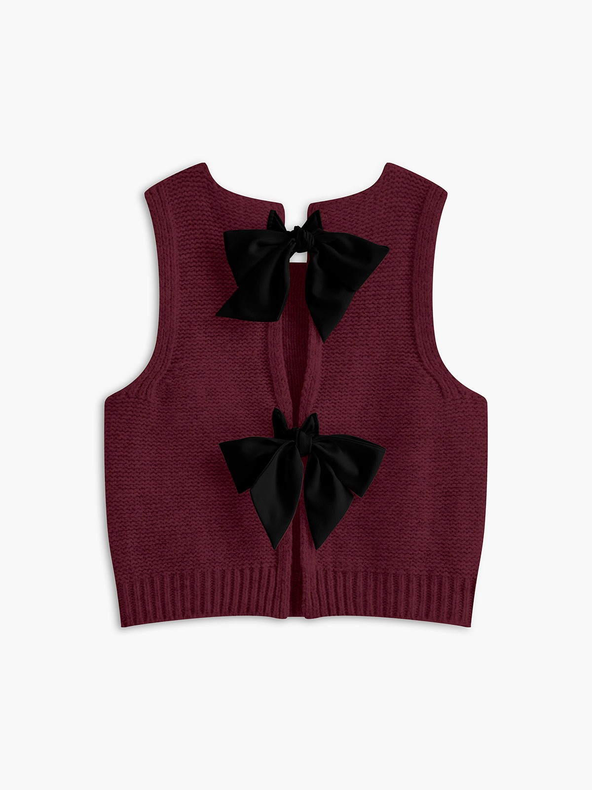 Hannah | Bow Front Pullover Weste