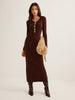 Emma | Cutout Slim Sweater Kleid