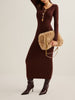 Emma | Cutout Slim Sweater Kleid