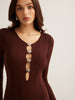 Emma | Cutout Slim Sweater Kleid