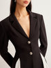 Clara | Elegantes Falten-Blazer-Kleid