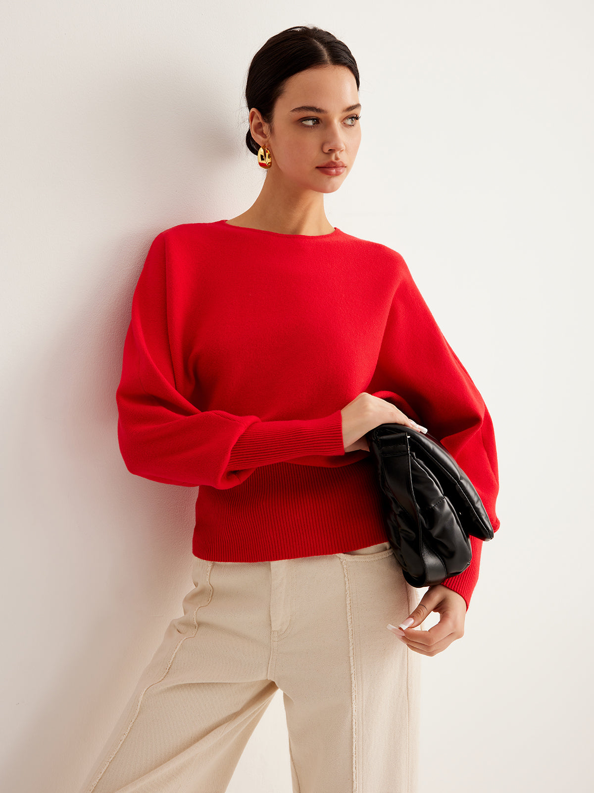 Miriam | Eleganter Ballonärmel-Pullover