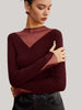 Laura | Minimalistischer Ribbed Stretch Pullover