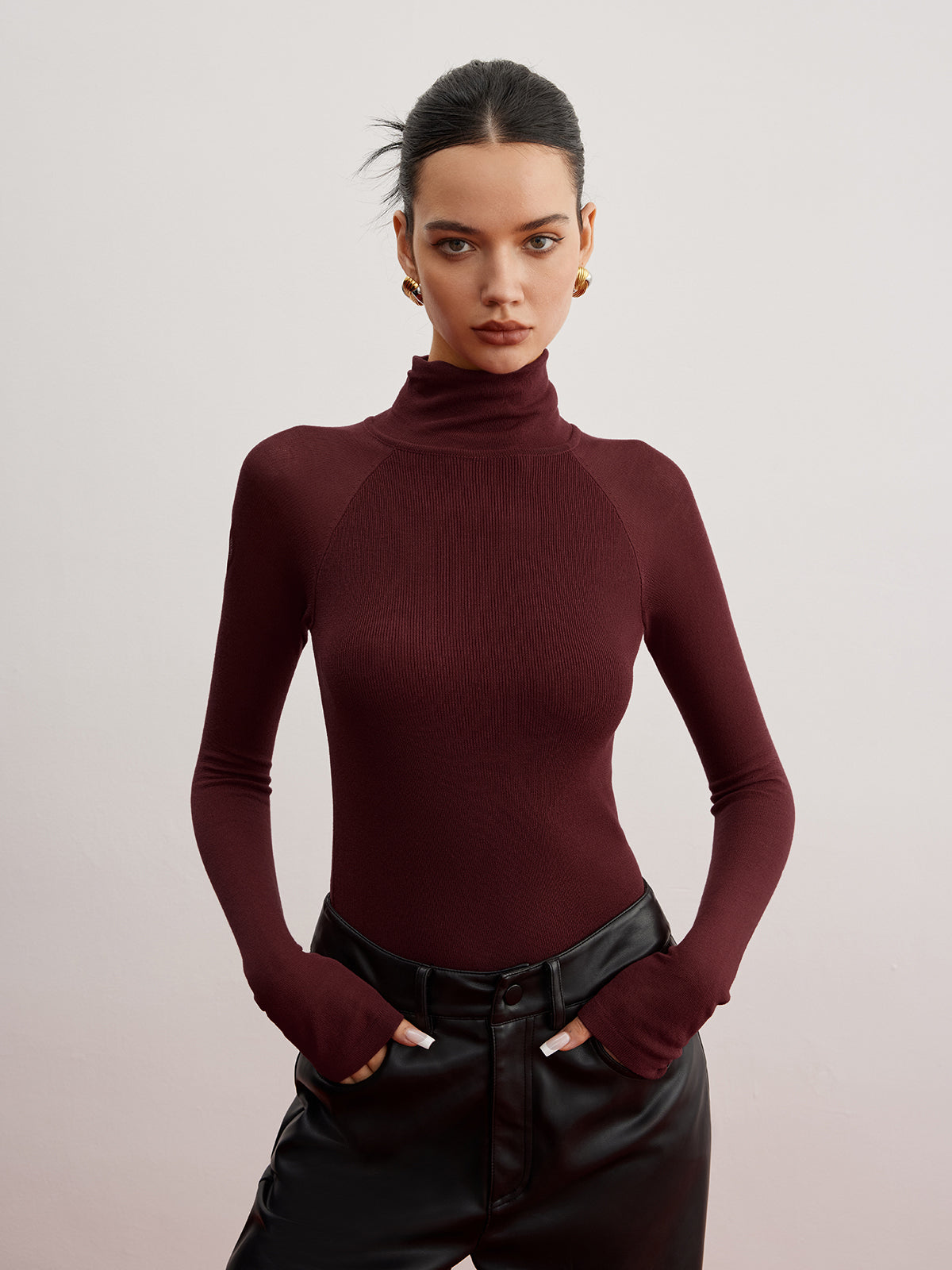 Clara | Eleganter Pullover mit transparenten Ärmeln