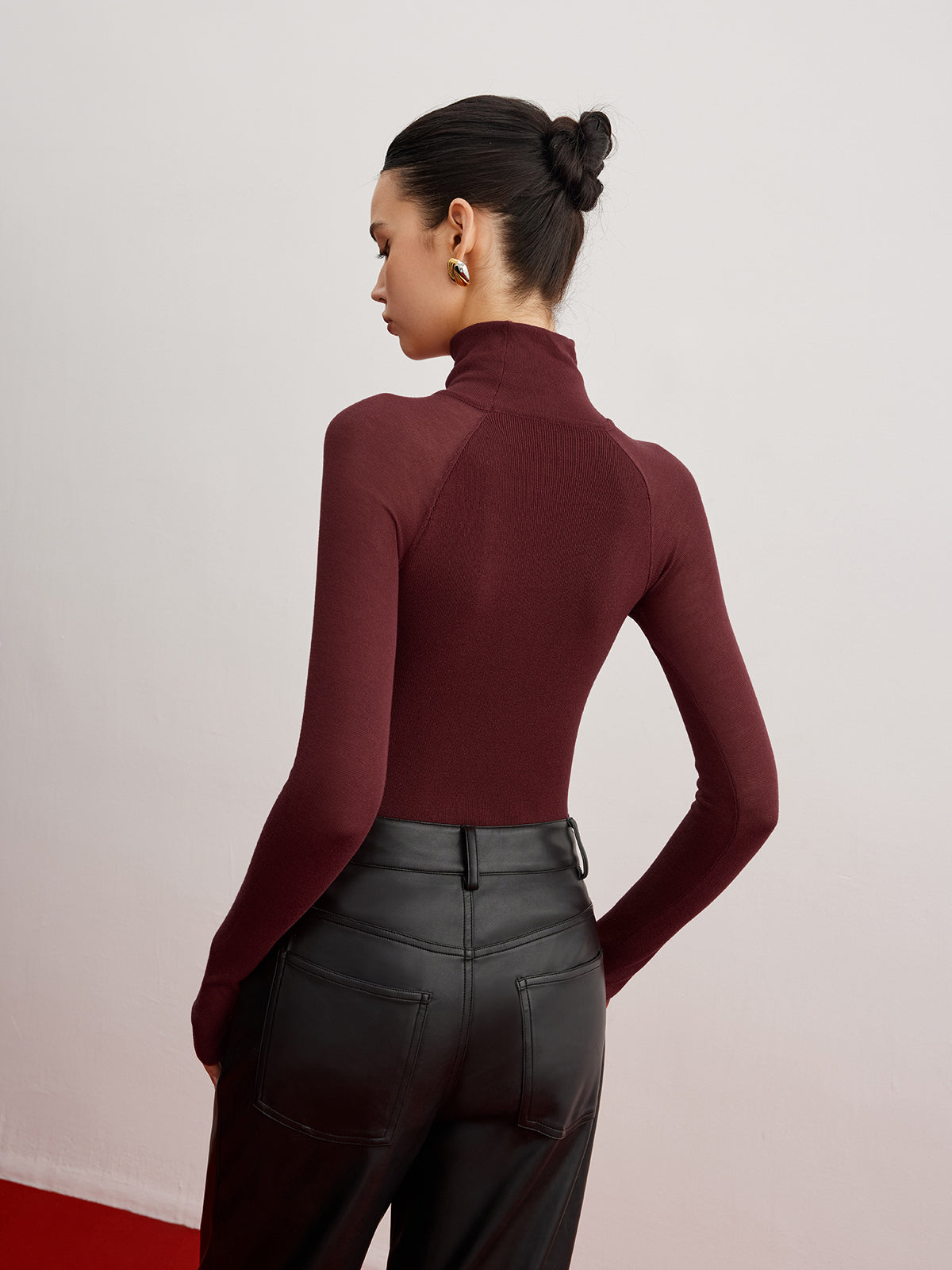 Clara | Eleganter Pullover mit transparenten Ärmeln