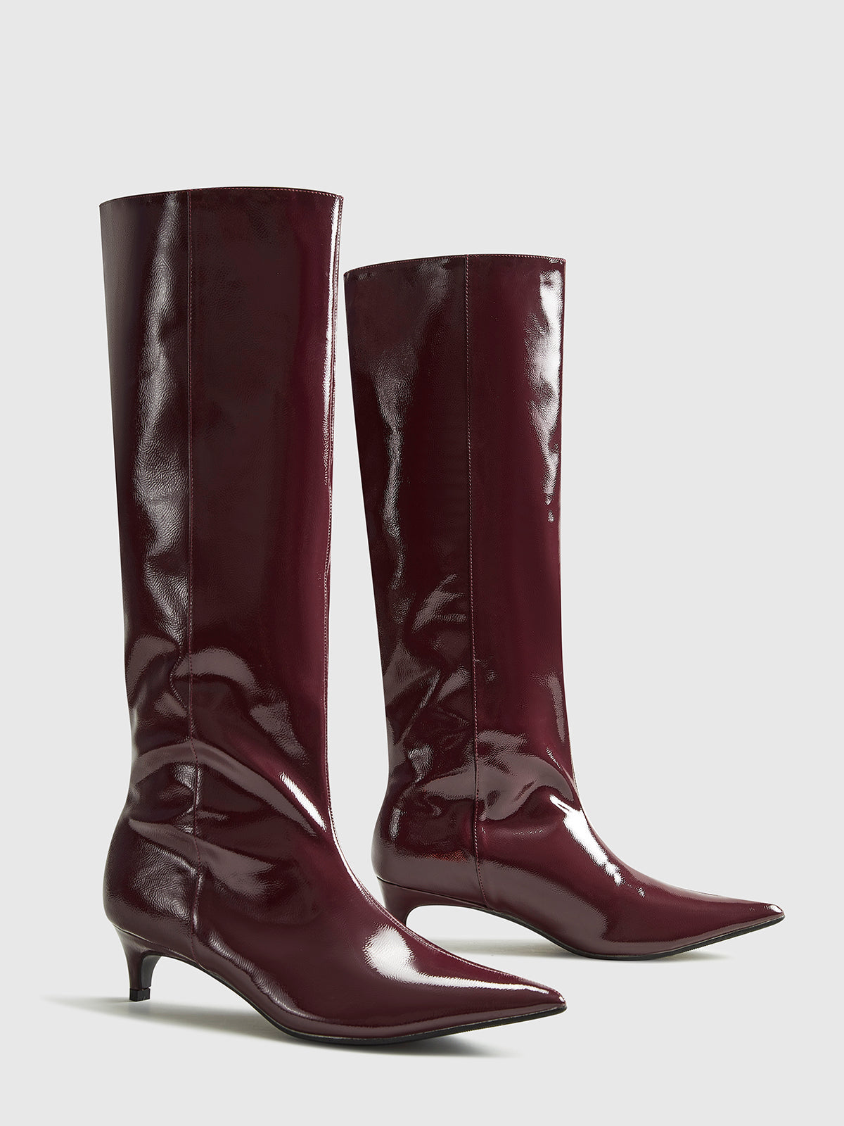 Clara | Elegante spitze Kniehohe Stiefel