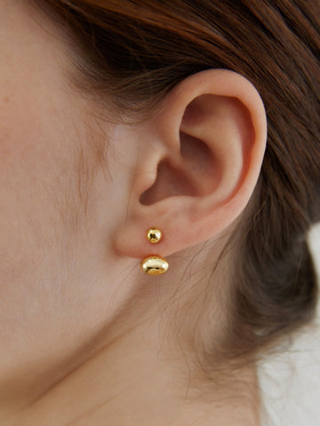 Sophie | Elegante Ovale Ohrstecker