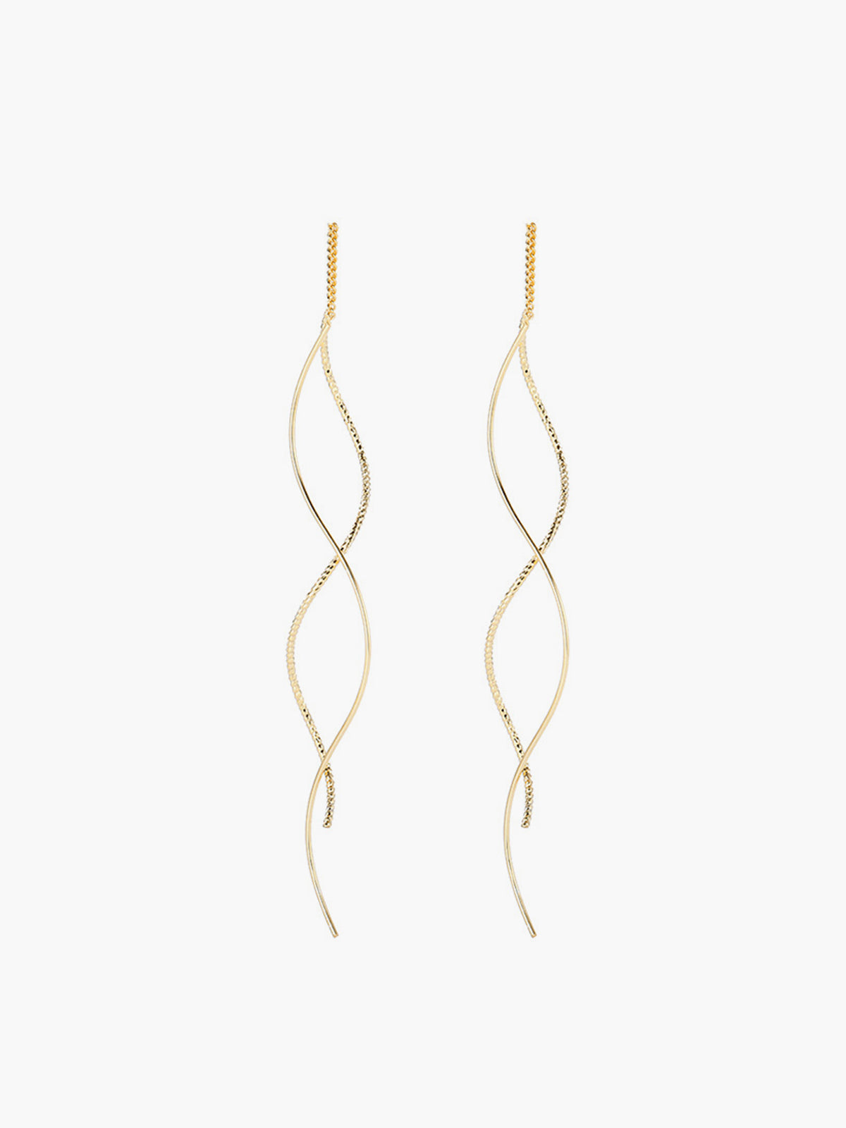 Livia | Spiral-Tassel-Ohrringe