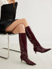 Clara | Elegante spitze Kniehohe Stiefel