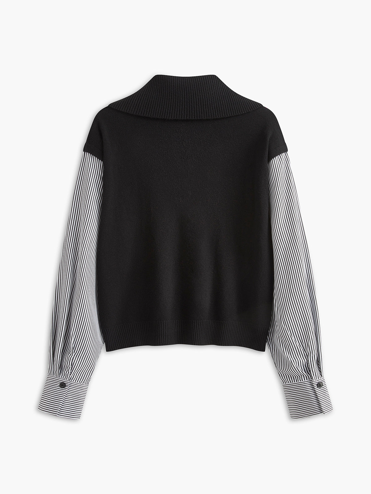 Max | Farbblockierter Lapel Pullover