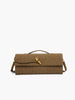Clara | Elegante Wildlederimitat Clutch