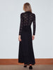 Clara | Elegantes Spitzenkleid mit Stehkragen und Reißverschluss