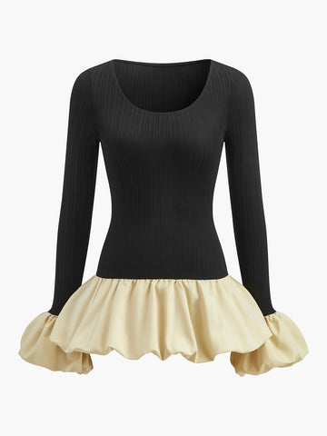 Amelie | Bezauberndes Kurzes Kleid mit Knopftaillierung