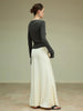 Carla | Asymmetrische Slim-Jersey-Bluse