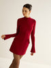 Clara | Schlichtes Pipingshortkleid