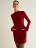 Clara | Schlichtes Pipingshortkleid