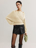 Sophie | 2-in-1 Bat Sleeve Halter Stricktop