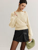 Sophie | 2-in-1 Bat Sleeve Halter Stricktop