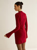 Clara | Schlichtes Pipingshortkleid
