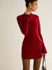 Clara | Schlichtes Pipingshortkleid