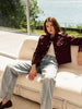 Leon | Elegante Standkragenjacke