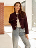 Leon | Elegante Standkragenjacke