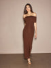 Lisa | Elegantes Off-Shoulder Maxikleid
