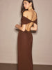 Lisa | Elegantes Off-Shoulder Maxikleid