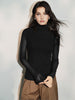 Maxime | Minimalistisches Mock Neck Jersey Oberteil