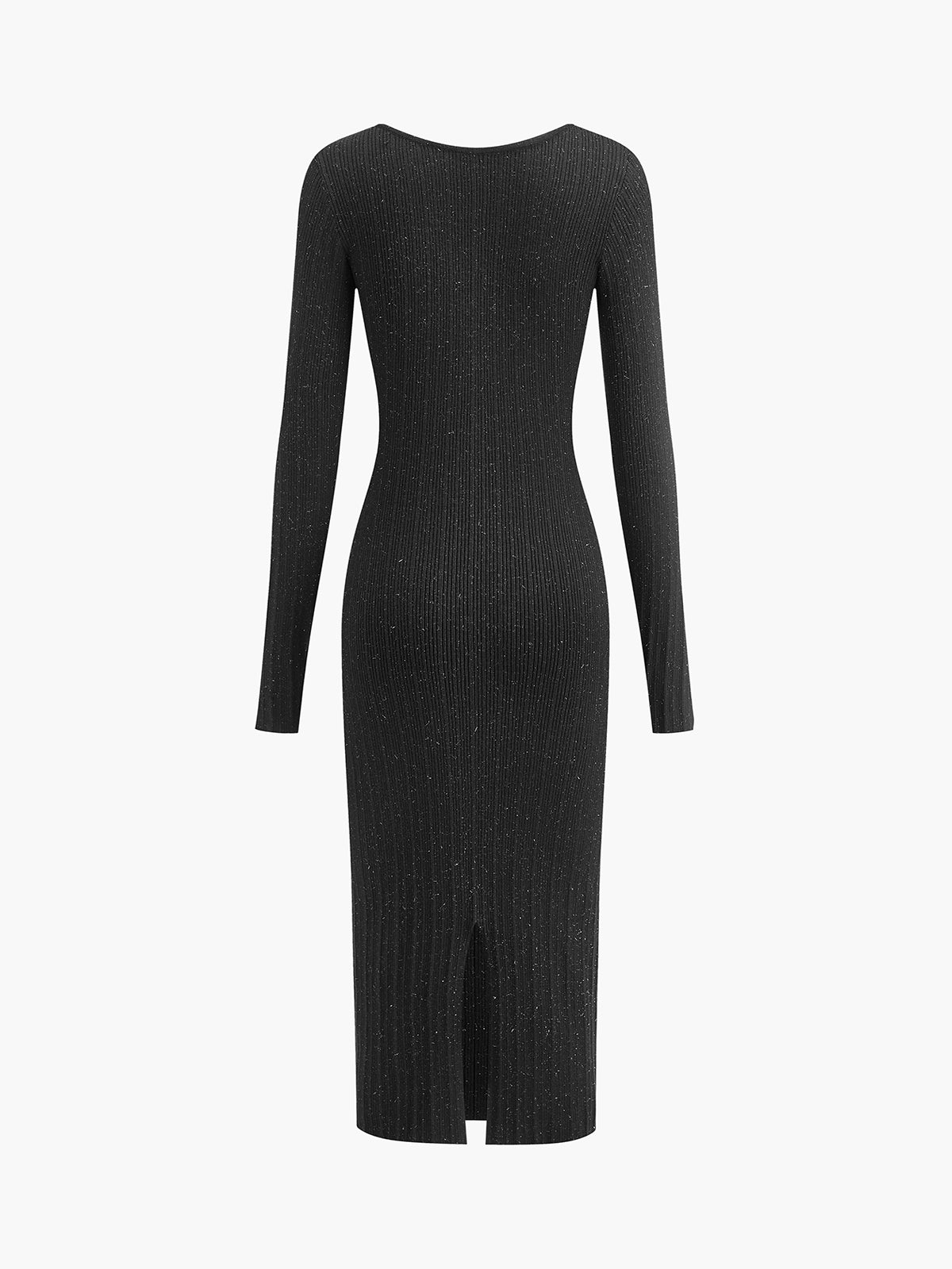 Leni | Strassstein Verziertes Strickkleid