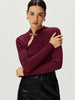 Leonie | Asymmetrischer Geknoteter Pullover