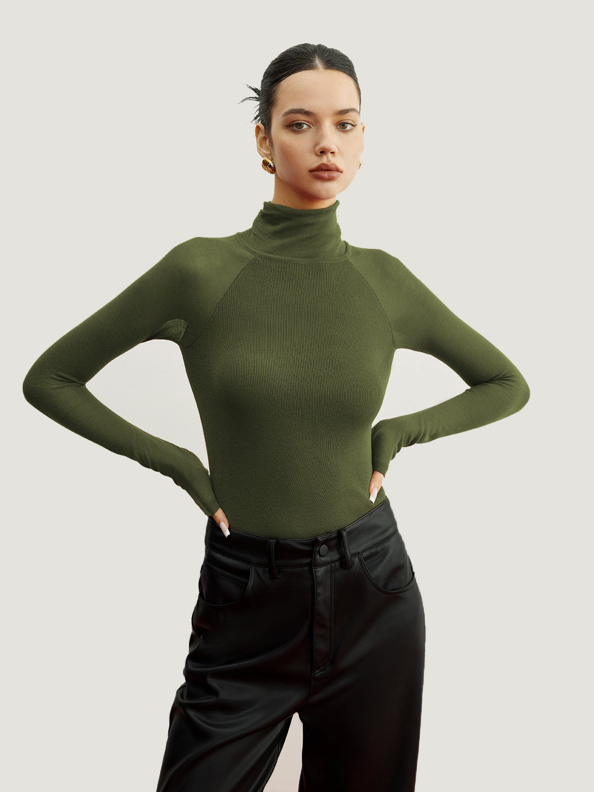 Clara | Eleganter Pullover mit transparenten Ärmeln