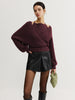 Sophie | 2-in-1 Bat Sleeve Halter Stricktop