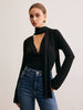 Cora | Elegantes Cowl Neck T-Shirt
